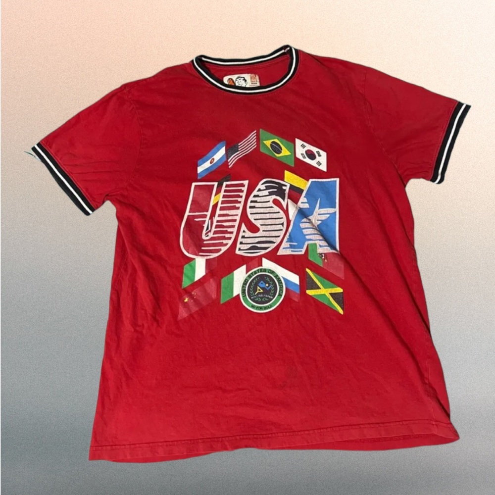 Vintage Rolling Paper brand T-shirt “go for the gold” 2XL